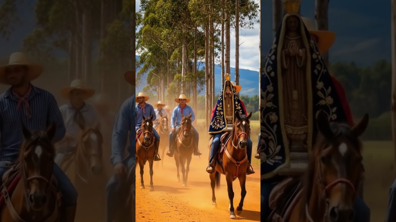 👉 Romaria de Nossa Senhora Aparecida 🚶♂️🐎 | Fé e Tradição no Brasil