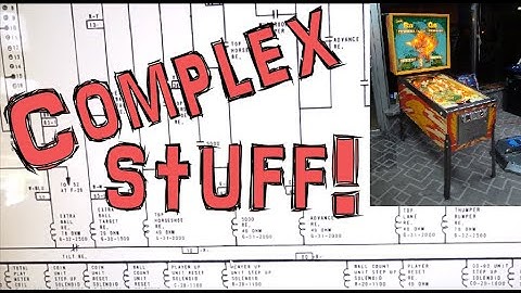 Troubleshooting a 1974 Bally Ro Go Pinball Machine With Schematics