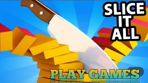 Slice it all - all levels || Play Games || ( level 52 - 54 ) #shorts #9