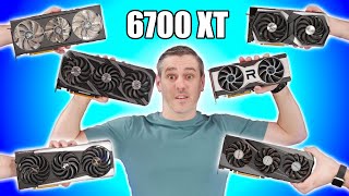 The Ultimate Amd Rx 6700 Xt Roundup Review 6 Models Benchmarked
