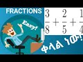 ከሁለት በላይ ክፍልፋዮችን መደመር ADDING MORE THAN TWO FRACTIONS