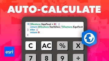 Using Arcade to Create Calculation Attribute Rules in ArcGIS Pro