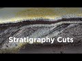 Stratigraphy Cuts in Stream Table After Experiment