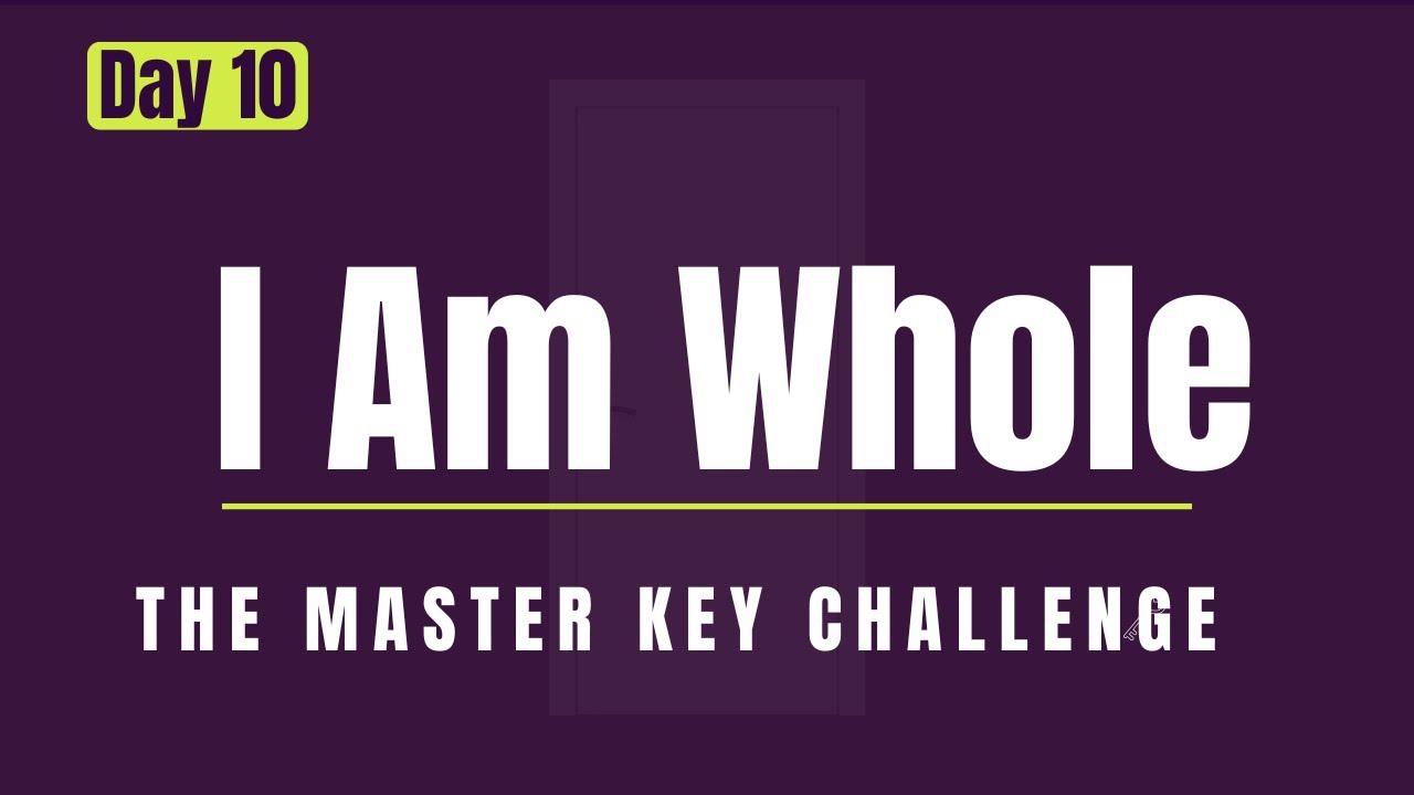 How to Build Self Worth and Finally Feel Whole | Door 10 - YouTube