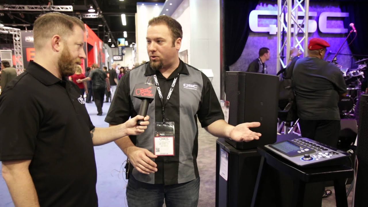 Guitar Center New from NAMM 2015 QSC TouchMix8 Compact Digital Mixer