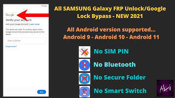 All SAMSUNG 2021 FRP/Google Lock Bypass Android 9/10/11 - FIXED APP NOT INSTALLED