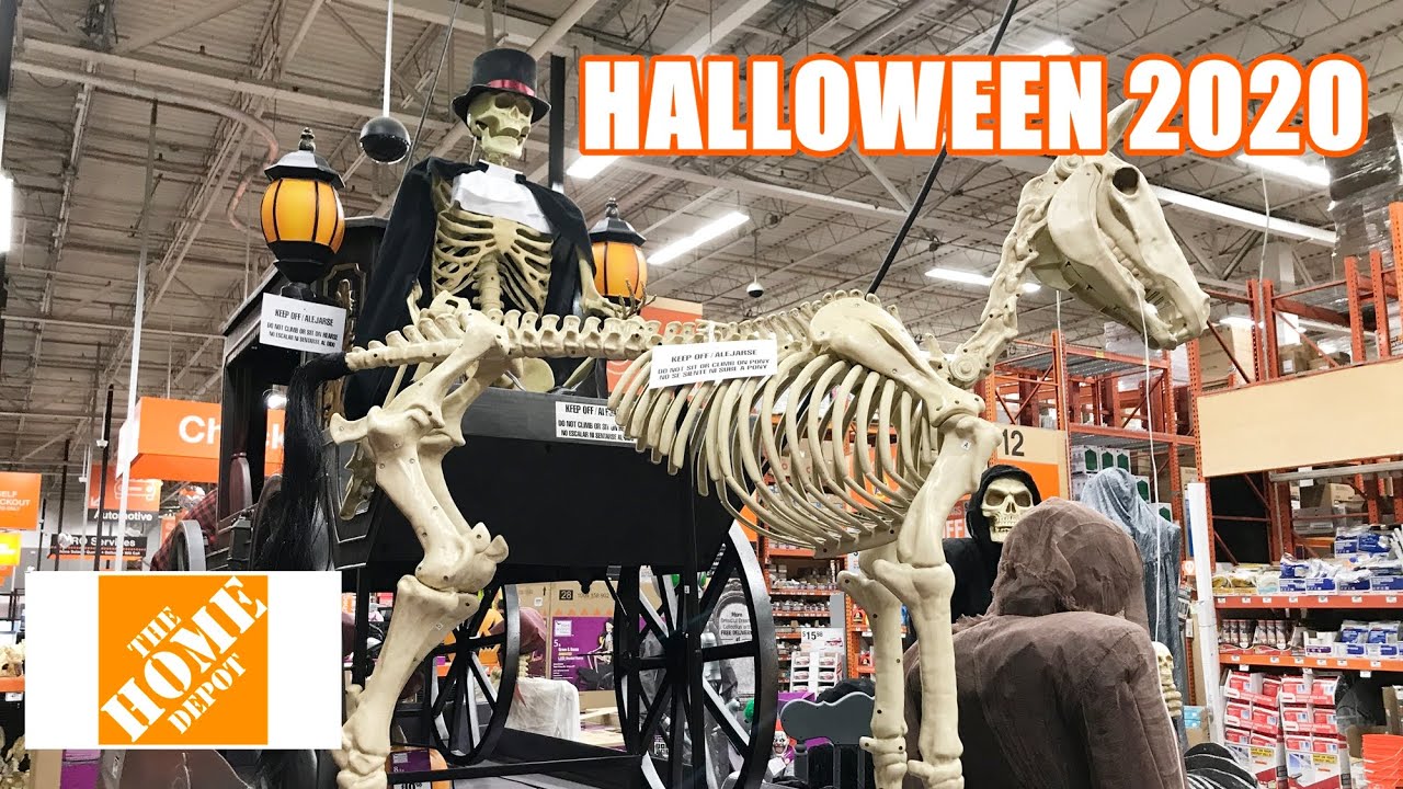 HOME DEPOT HALLOWEEN 2020 SHOP WITH ME STORE WALKTHROUGH YouTube