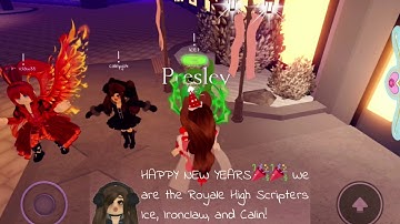 🎉🎊ALL ANSWERS TO THE ROYALE HIGH SCRIPT QUIZ! (Roblox Royale High 2021 New Years Update)