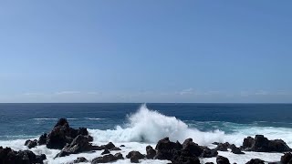 Waves Crashing Rocks | Meditation, Sleep, Study, or Relaxation