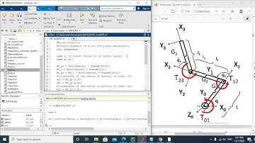 MATLAB tutorial for visualizing forward-dynamics of serial manipulators
