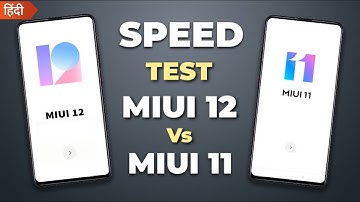 Miui 12 Speed Test | Miui 12 Vs Miui 11 Speed Test | Boot Test