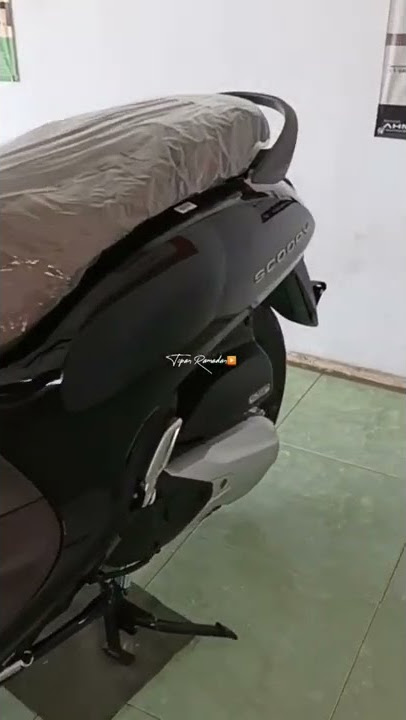 SCOOPY TERBARU 2022 BLACK GLOSSY PRESTIGE #shorts