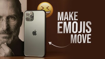 How to Make Your Emojis Move on iPhone (tutorial)