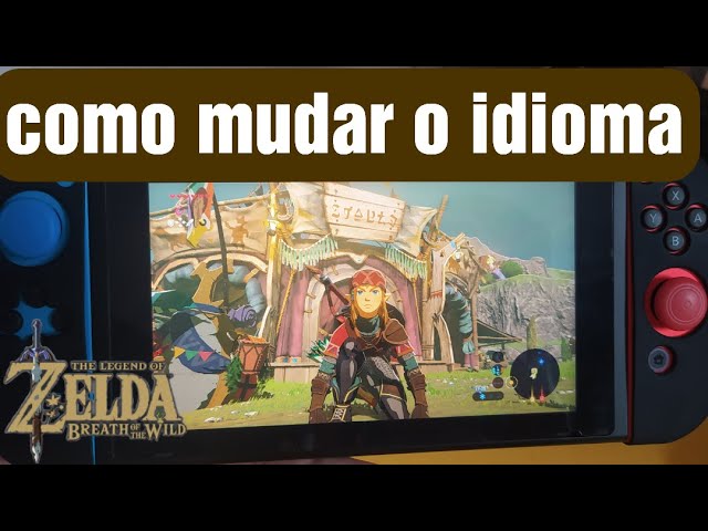 TRADUCAO THE LEGEND OF ZELDA BREATH OF THE WILD BR NINTENDO SWITCH