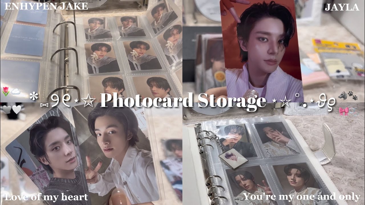 【作業&雑談動画】 ジェイクのトレカを収納しながらENHYPENとの出会いやジェイクにやってほしいことを語ってみた🐶💞