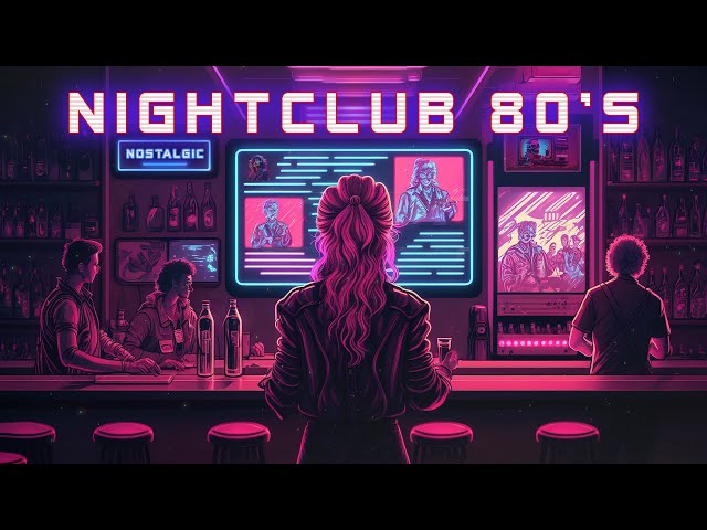 Nightclub 80's 🕺 Retrowave Cyberpunk ✨ A Chillwave Synthwave Mix for The All Nighter class=
