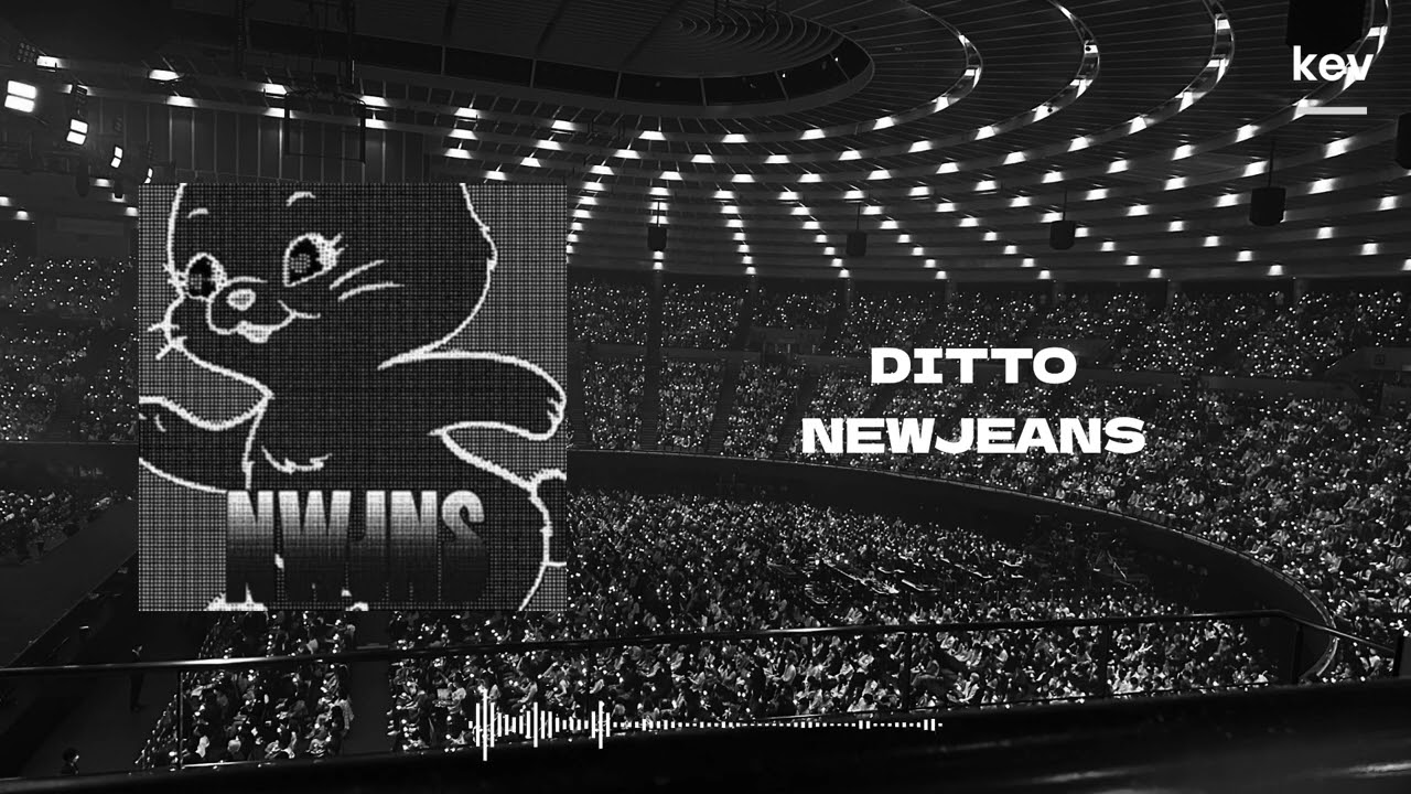 NewJeans 'Ditto' but you are in an empty arena 🎶