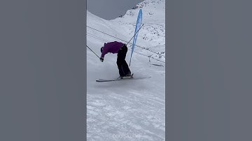 This skier has so much swag 😎🥵 | #shorts