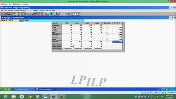 problema de maximización con winQSB. programación lineal.