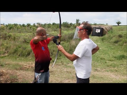 Arco y flecha en la capital del país