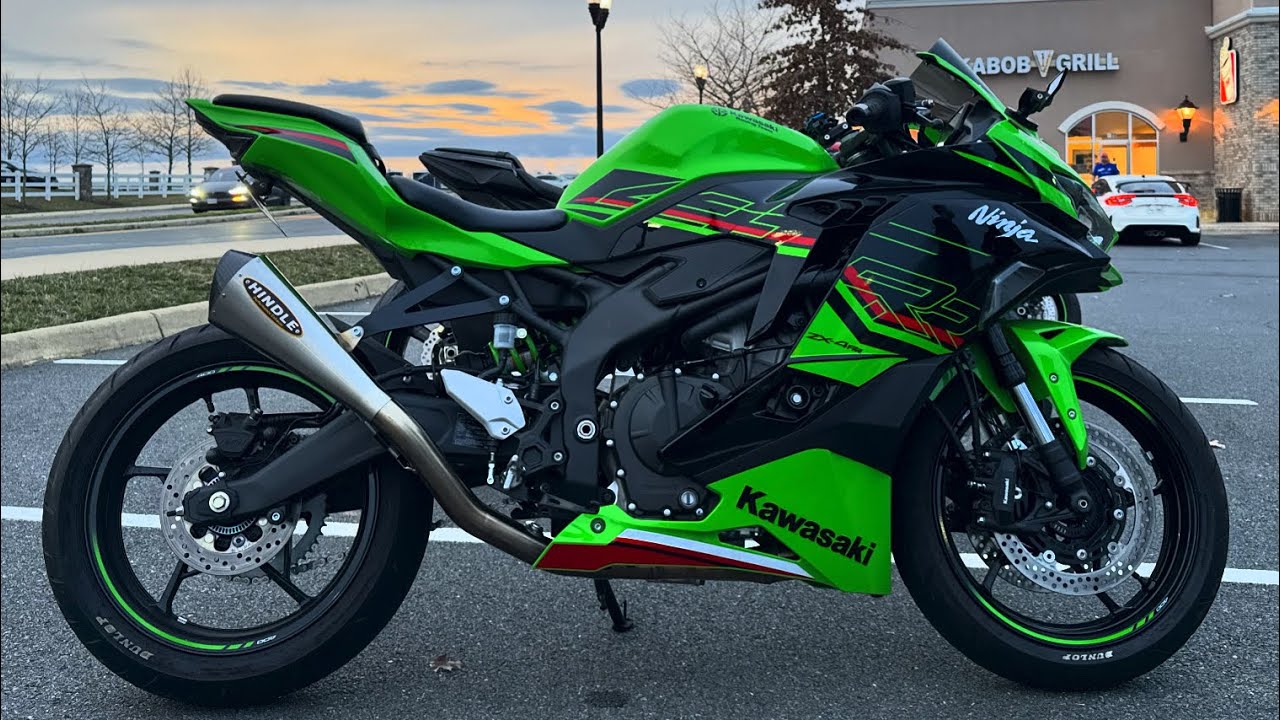 rrr XL TUNED ZX4RR FIRST MEET WITH FULL EXHUAST AND DEPOSIT ON NEW