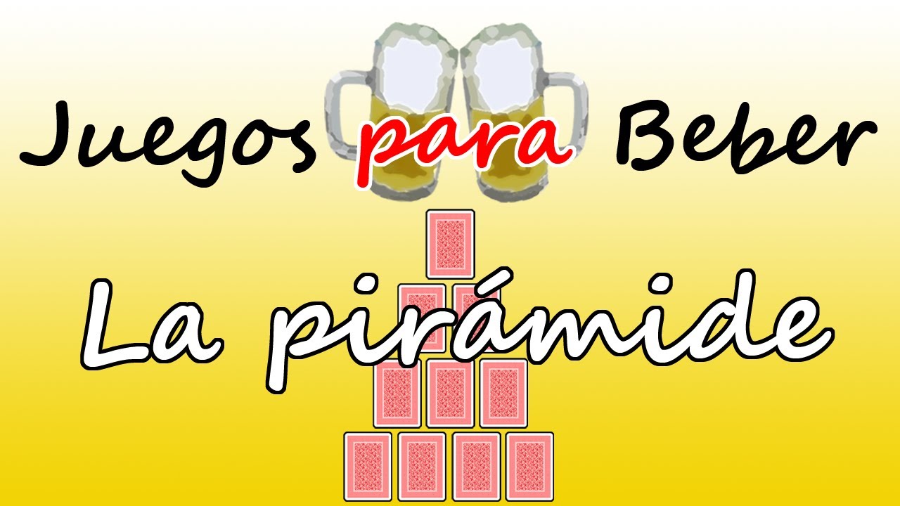 ¿Cómo se juega a la pirámide de beber