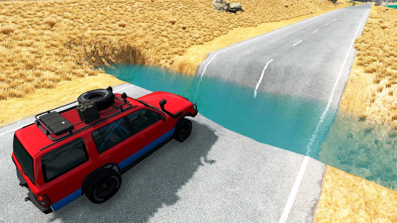 Cars Vs Deep Water #4 – BeamNG.Drive | ProGamerTV