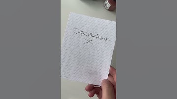 Written Word Calligraphy Nibs #shorts #moderncalligraphy #art #stationery #smallbusiness