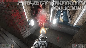 Project Brutality 3.0 - HontE Remastered | MAP14: The Inmost Dens | 4K/60