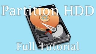 how to partition a hard drive in windows 8