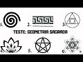 TESTE: QUAL GEOMETRIA SAGRADA DO SEU ESPÍRITO?