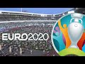 EURO 2020. «Я очень сильно удивлён!» || Вид сверху! Футбол на «Динамо» || Атмосфера на стадионе
