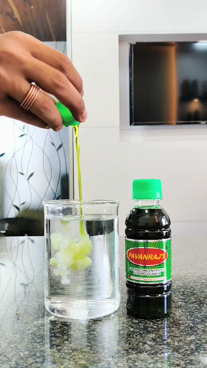 Pavanraj's Floor Cleaner (Phenyl) Demo Video | Best Whitening | Green Concentrated Floor Cleaner |
