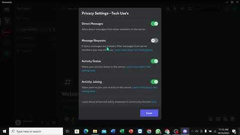 How To Disable Message Request in Discord Server