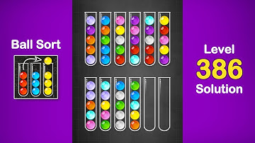 Ball Sort Puzzle Solution Level 386