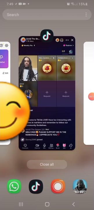 how to stop the echo on tik tok while in the box