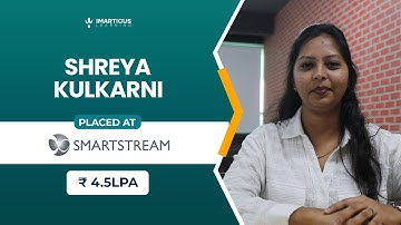 Shreya’s Journey: From CIBOP Student to SmartStream Professional |  Imarticus Learning Reviews