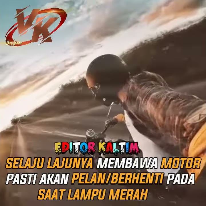 Status wa selaju lajunya membawa motor