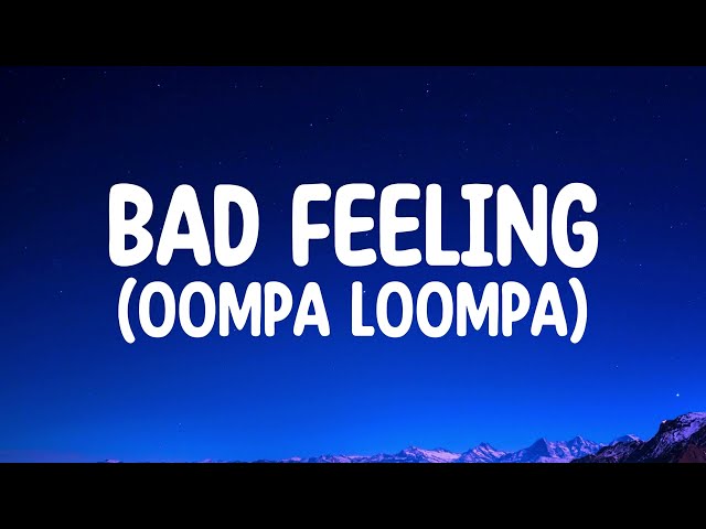 Jagwar Twin - Bad Feeling (Oompa Loompa) Lyrics class=