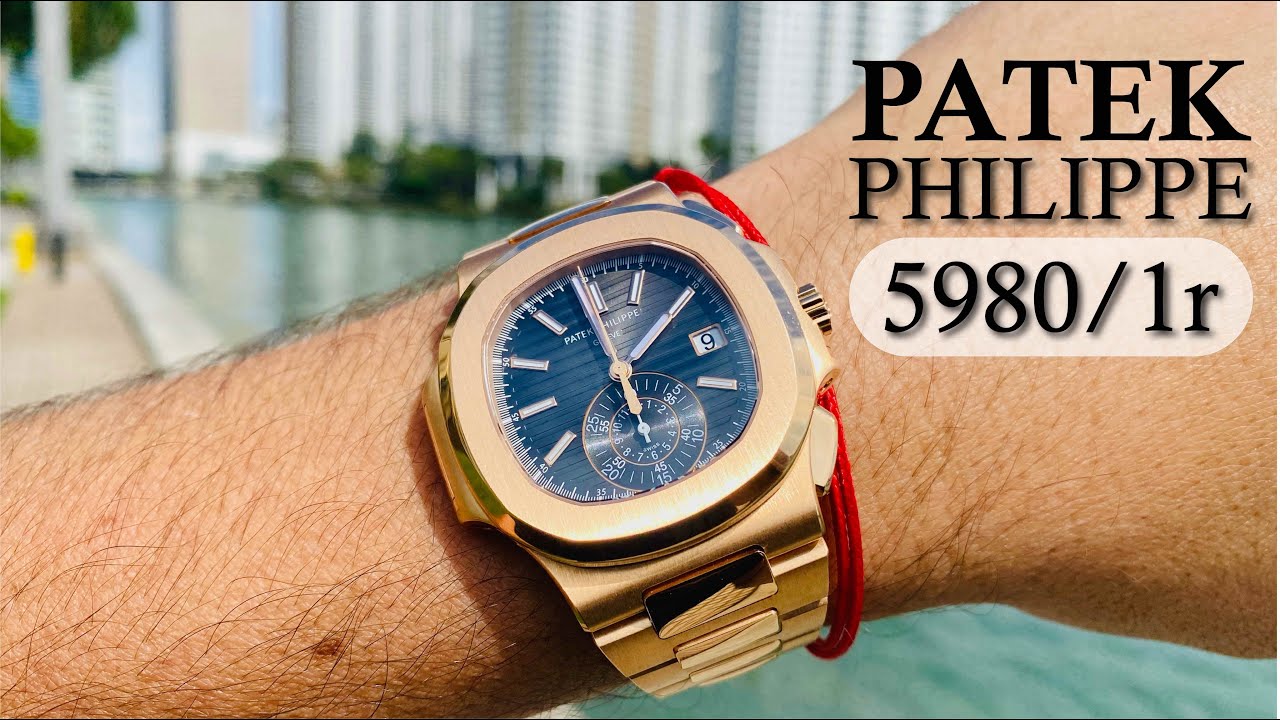 THE BOSS of the Watch Game! - Patek Philippe Nautilus 5980 Rose Gold!! -  YouTube