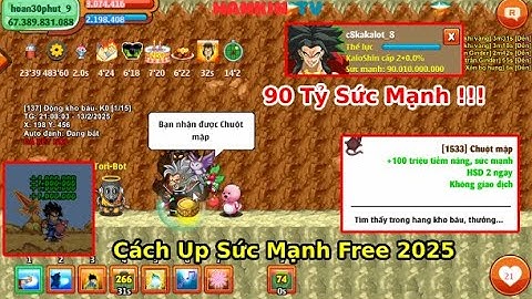 Ngọc Rồng Online | Hướng Dẫn Cách Up Lên 90 Tỷ Sức Mạnh Tiết Kiệm Chi Phí Nhất Hiện Tại NRO