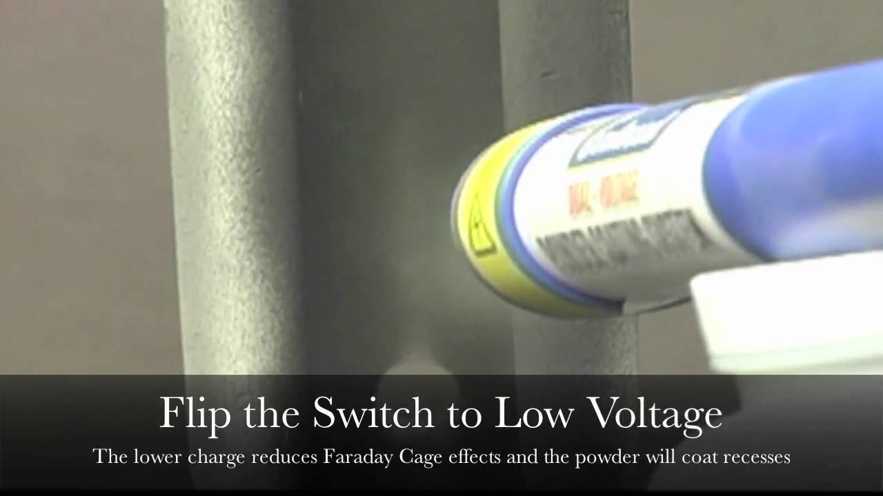 Powder Coating Made Easy Dual Voltage Powder Coating Gun from