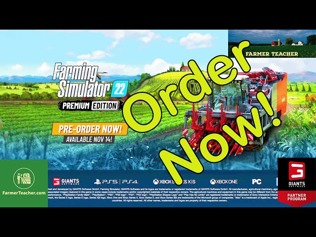 Farming Simulator 22 Premium Edition (PS4)