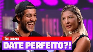 PEGOU FOGO! Nat e Neto partem pro BEIJAÇO no primeiro date! |Túnel do Amor | Multishow