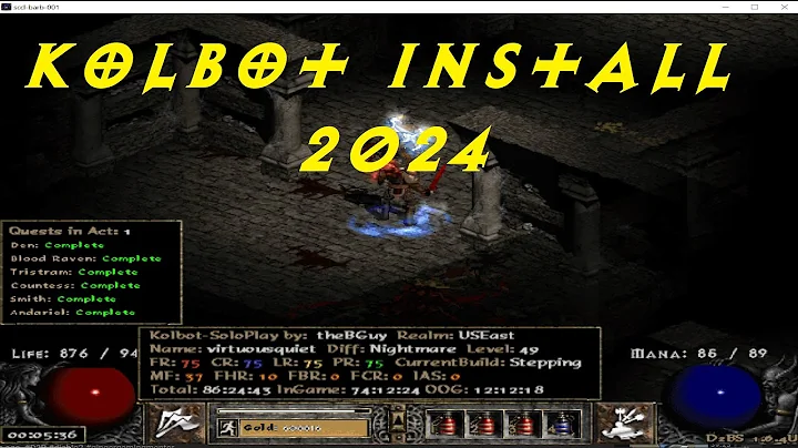 Kolbot Installation Tutorial 2024/2025 D2 Legacy