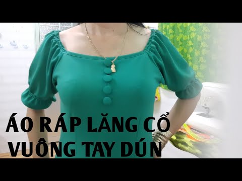 136 / CẮT VÀ MAY Lắp ráp Cổ vuông Không tay / THỜI TRANG NỮ / VÁY MAY HANA NGUYEN