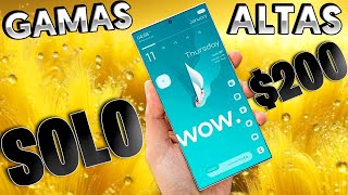 TOP BESTIA DE CELULARES GAMA ALTA SOLO a $200🔥VAYA LOCURA🔥