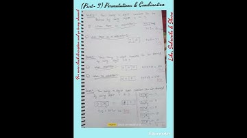 (Part-3) Permutation & Combination #mathematics #short #maths #combination  #permutation  #shorts