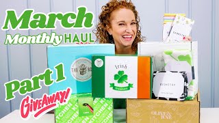 Monthly Subscription Box Haul  March 2024  Part 1 of 2 | The Fun Doesn't Stop Here