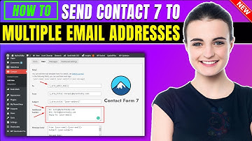 How To Send Contact Form 7 To Multiple Email Addresses 2025 | Full Guide